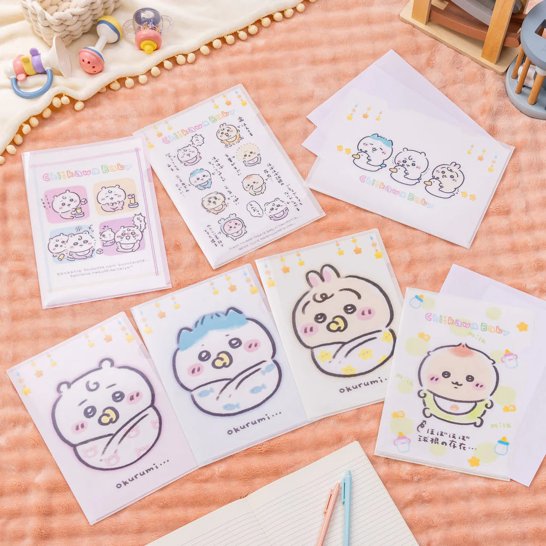 [BUILDING BLOCKS] "Chiikawa Baby" Clear File