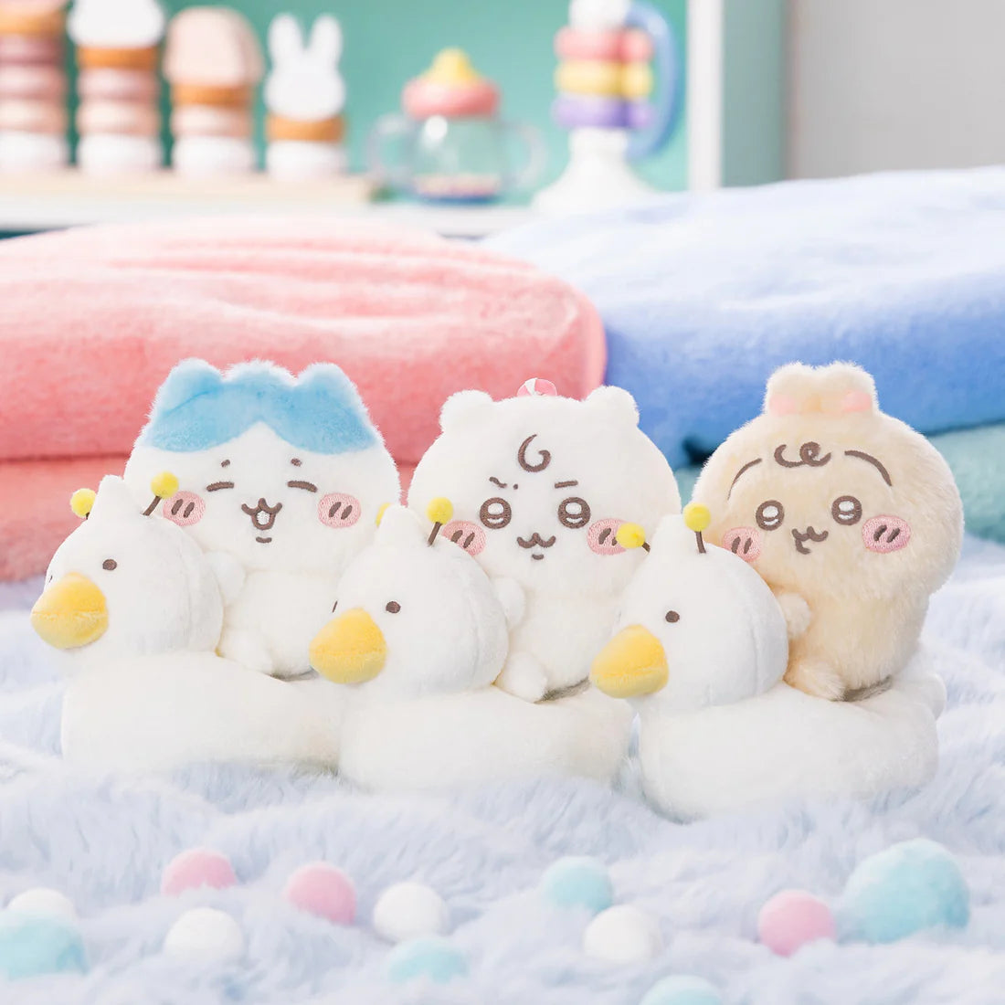 [USAGI POTTY] Chiikawa Baby Plush Keychain