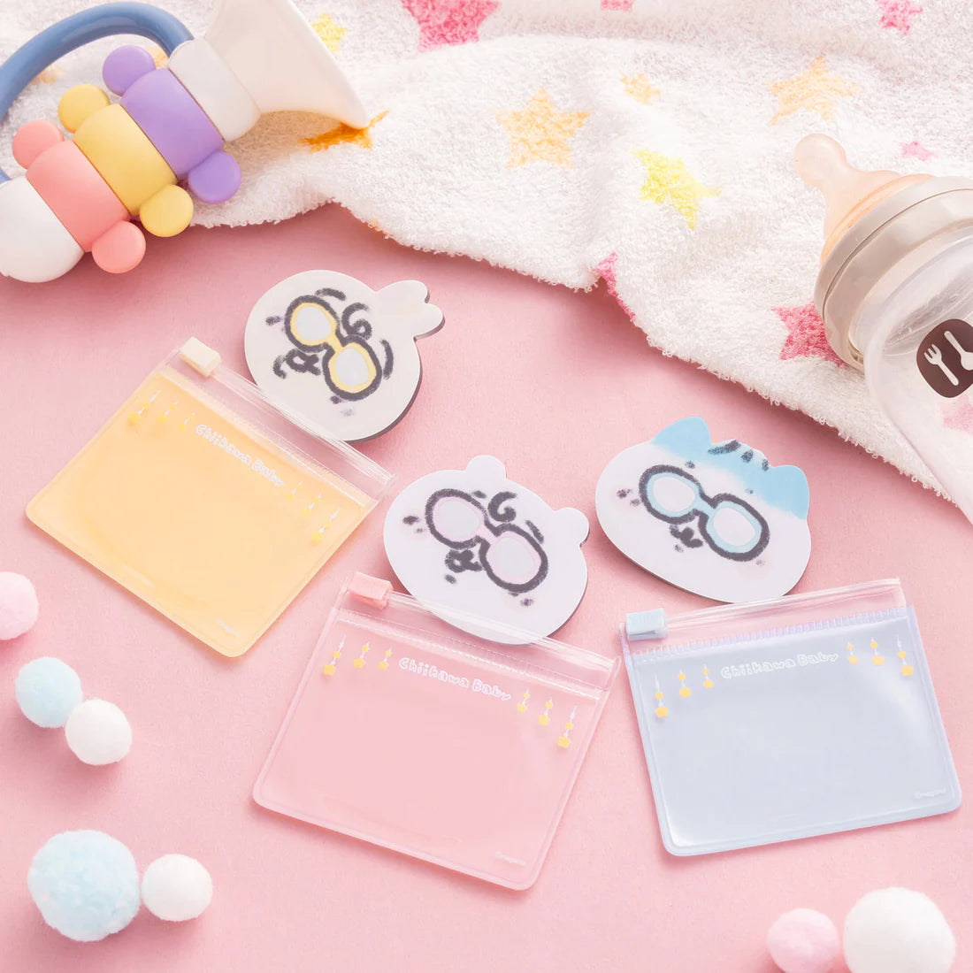 [CHIIKAWA] "Chiikawa Baby" Mini Acrylic Mirror with Pouch
