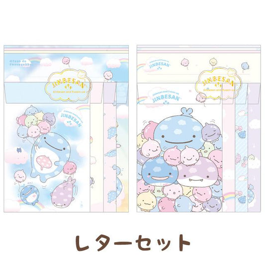 "Jinbesan & Balloon Fish" Letter Set - Rosey’s Kawaii Shop