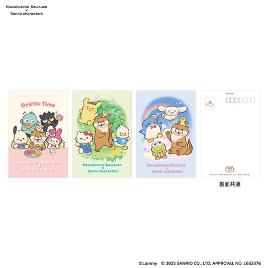 "Kawaiiusono Kawauso x Sanrio POP UP STORE" Postcard - Rosey’s Kawaii Shop