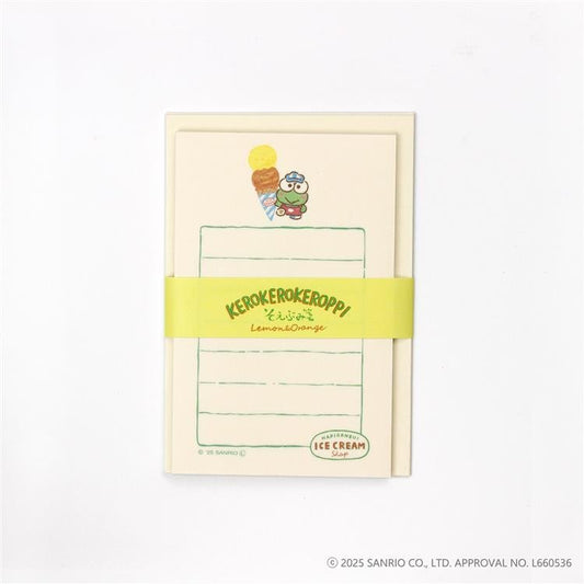 [KEROPPI] "Hapidanbui Ice Cream Shop" Letter Set - Rosey’s Kawaii Shop