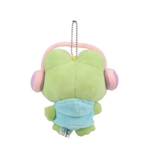 [KEROPPI] "Sanrio Headphone Series" Plush Keychain - Rosey’s Kawaii Shop