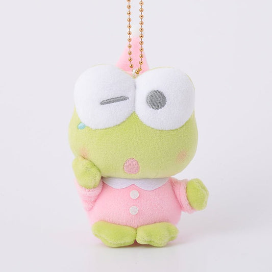 [KEROPPI] "Sanrio Pajama Party Munyugurumi" Plush Keychain - Rosey’s Kawaii Shop