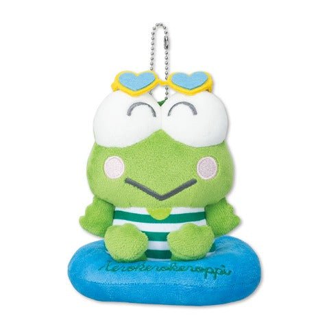 [KEROPPI] "Sanrio Summer Floatie" Plush Keychain - Rosey’s Kawaii Shop