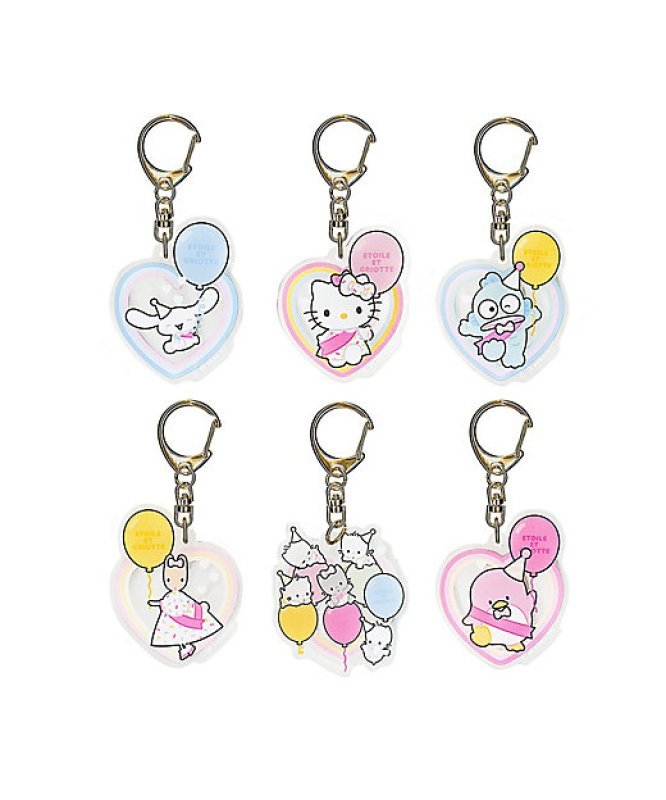 [KEYCHAIN] "FANCY SANRIO CAKE & CANDY PARTY" Blind Bag - Rosey’s Kawaii Shop