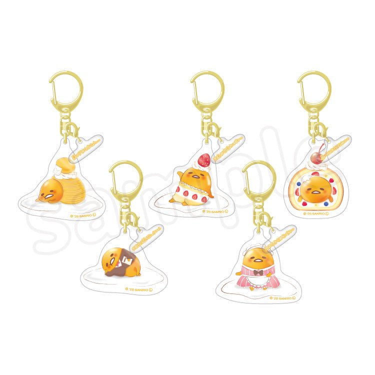 [KEYCHAIN] "Gudetama Pastry" Blind Bag - Rosey’s Kawaii Shop