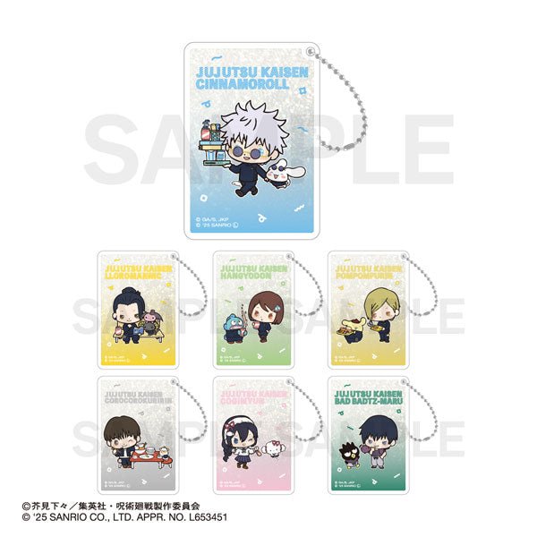 [KEYCHAIN] "Jujutsu Kaisen Hidden Inventory / Premature Death x Sanrio" Blind Bag - Rosey’s Kawaii Shop