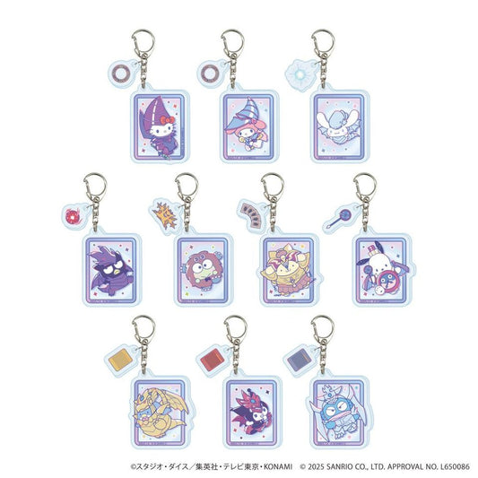 [KEYCHAIN] "Yu - Gi - Oh! x Sanrio " Blind Bag - Rosey’s Kawaii Shop