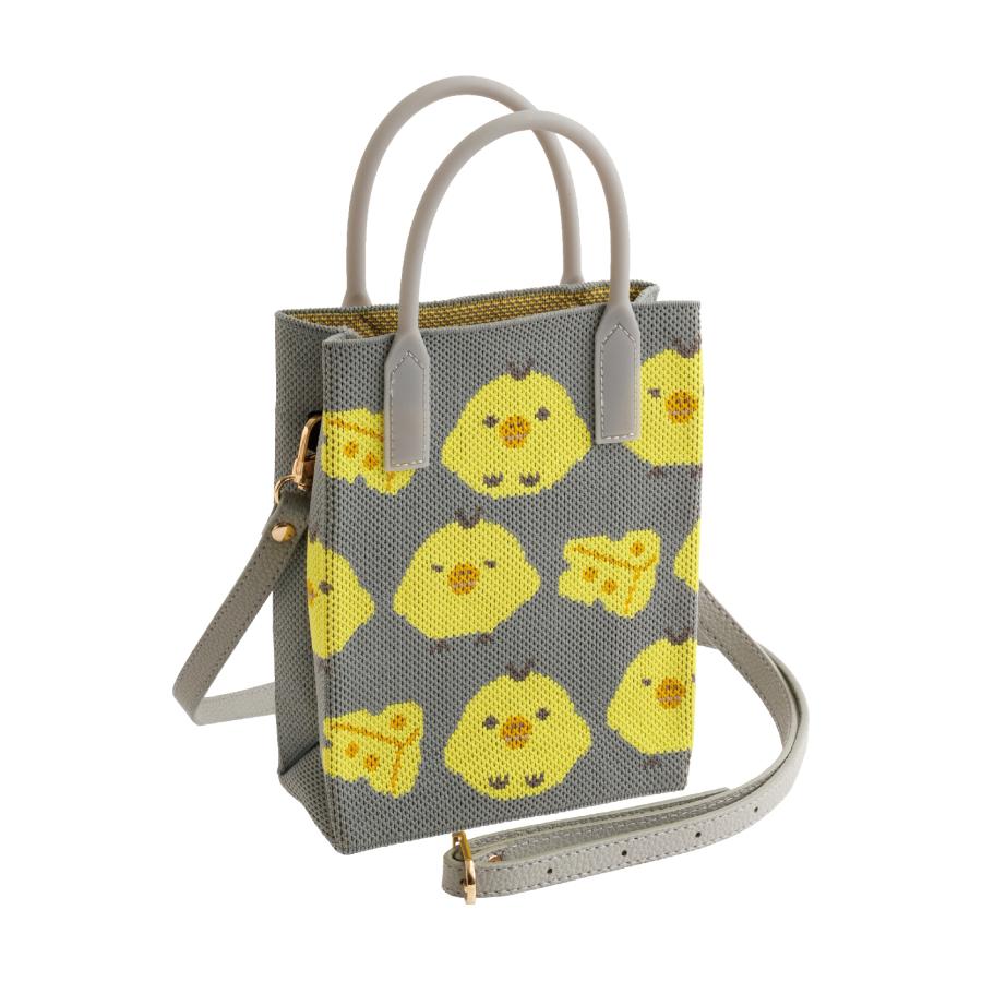 [KIIROITORI] LIMITED "Rilakkuma Store in GINZA" Knit Shoulder Bag - Rosey’s Kawaii Shop