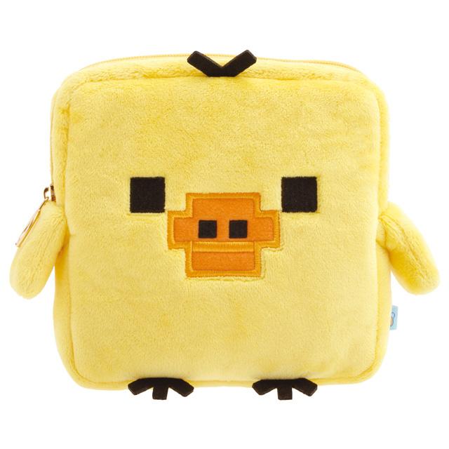 [KIIROITORI] "Rilakkuma Gaming Series Kakukaku" Plush Pouch - Rosey’s Kawaii Shop