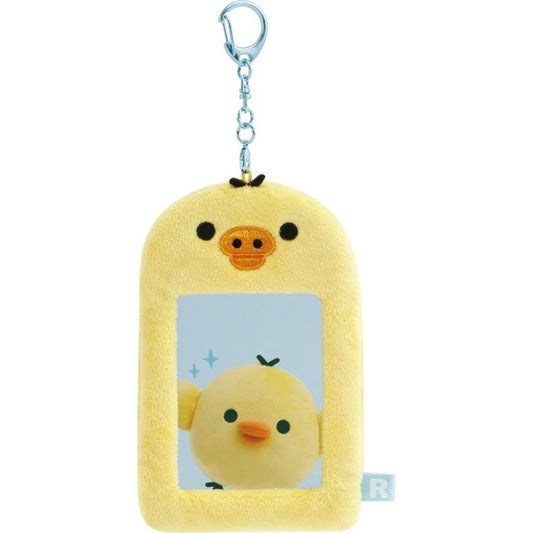 [KIIROITORI] "Rilakkuma" Plush Photo Keychain - Rosey’s Kawaii Shop
