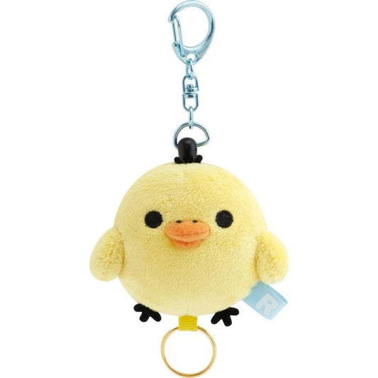 [KIIROITORI] "Rilakkuma" Plush Reel Keychain - Rosey’s Kawaii Shop