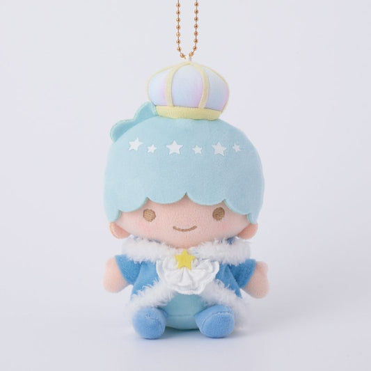 [KIKI] "Little Twin Stars Kirarin Crown" Plush Keychain - Rosey’s Kawaii Shop