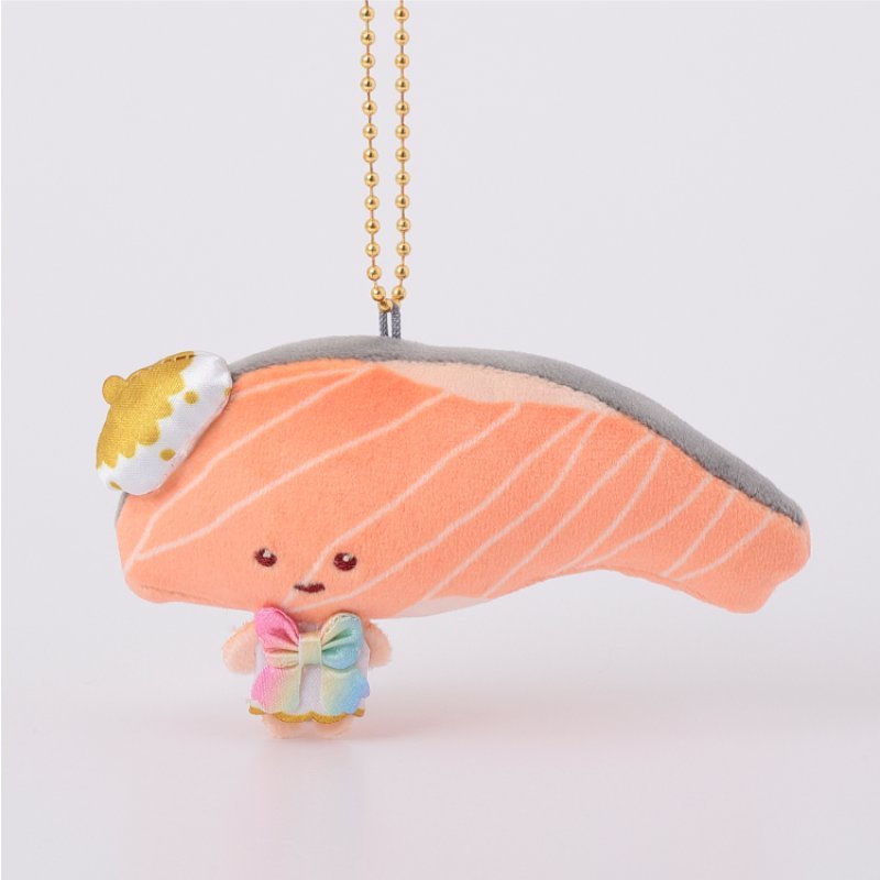 [KIRIMICHAN RAINBOW] "Ichigo Shinbun 50th Anniversary x Munyugurumi Patio POPUP STORE" Plush Keychain - Rosey’s Kawaii Shop