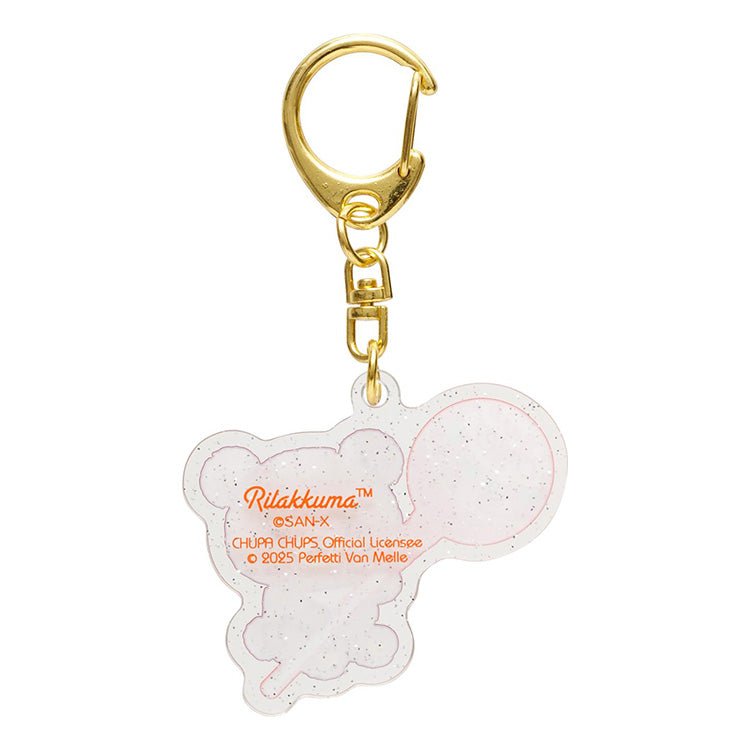 [KORILAKKUMA & CHAIROIKOGUMA] "Rilakkuma x Chupa Chups" Keychain Set - Rosey’s Kawaii Shop
