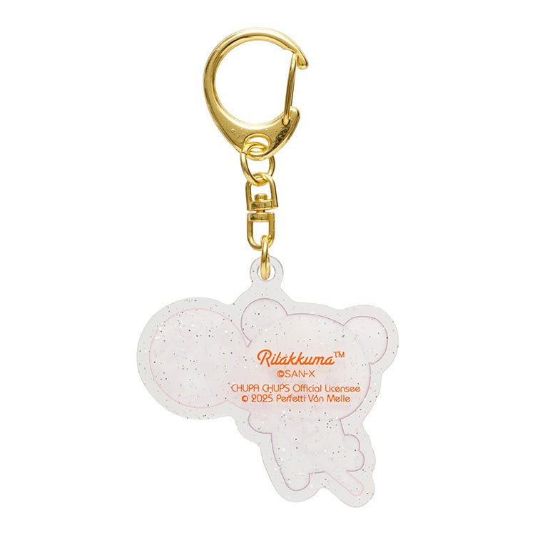 [KORILAKKUMA & CHAIROIKOGUMA] "Rilakkuma x Chupa Chups" Keychain Set - Rosey’s Kawaii Shop