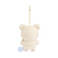 [KORILAKKUMA] LIMITED "BASIC Rilakkuma Flower" Plush Keychain - Rosey’s Kawaii Shop