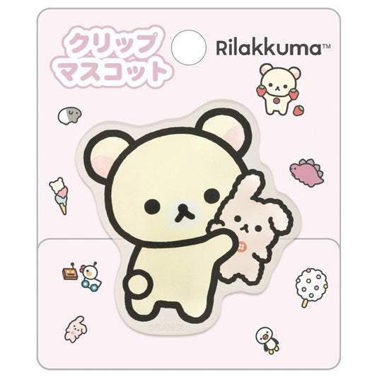 [KORILAKKUMA] "Rilakkuma" Acrylic Clip - Rosey’s Kawaii Shop