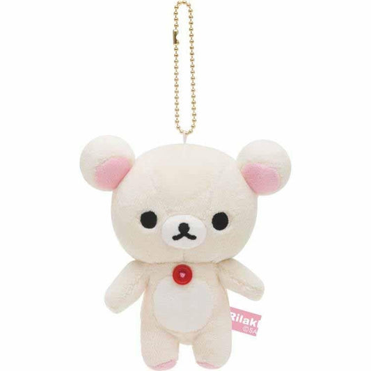 [KORILAKKUMA] "Rilakkuma Original" Plush Keychain - Rosey’s Kawaii Shop