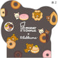 [KORILAKKUMA] "Rilakkuma x Mister Donut" Die Cut Memo Pad - Rosey’s Kawaii Shop