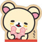[KORILAKKUMA] "Rilakkuma x Mister Donut" Die Cut Memo Pad - Rosey’s Kawaii Shop