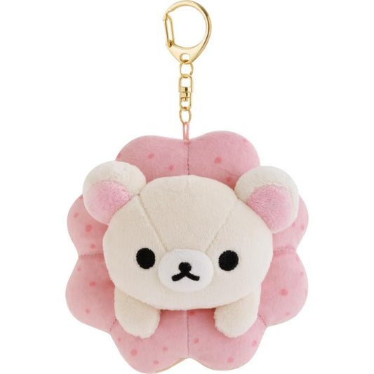 [KORILAKKUMA] "Rilakkuma x Mister Donut" Plush Keychain - Rosey’s Kawaii Shop