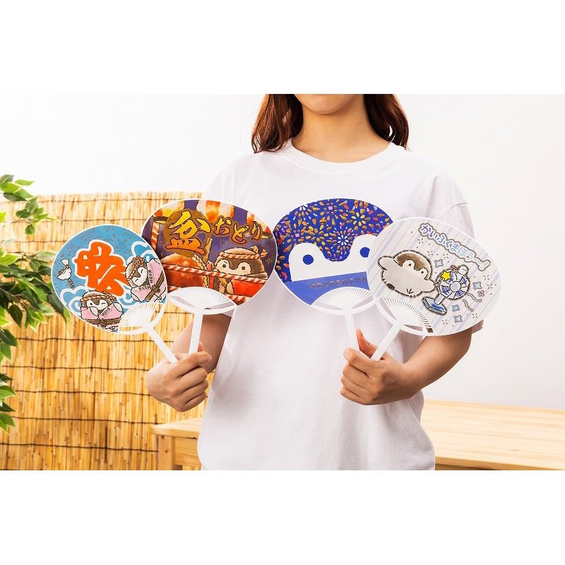 "Koupenchan Festival" Hand Fan - Rosey’s Kawaii Shop