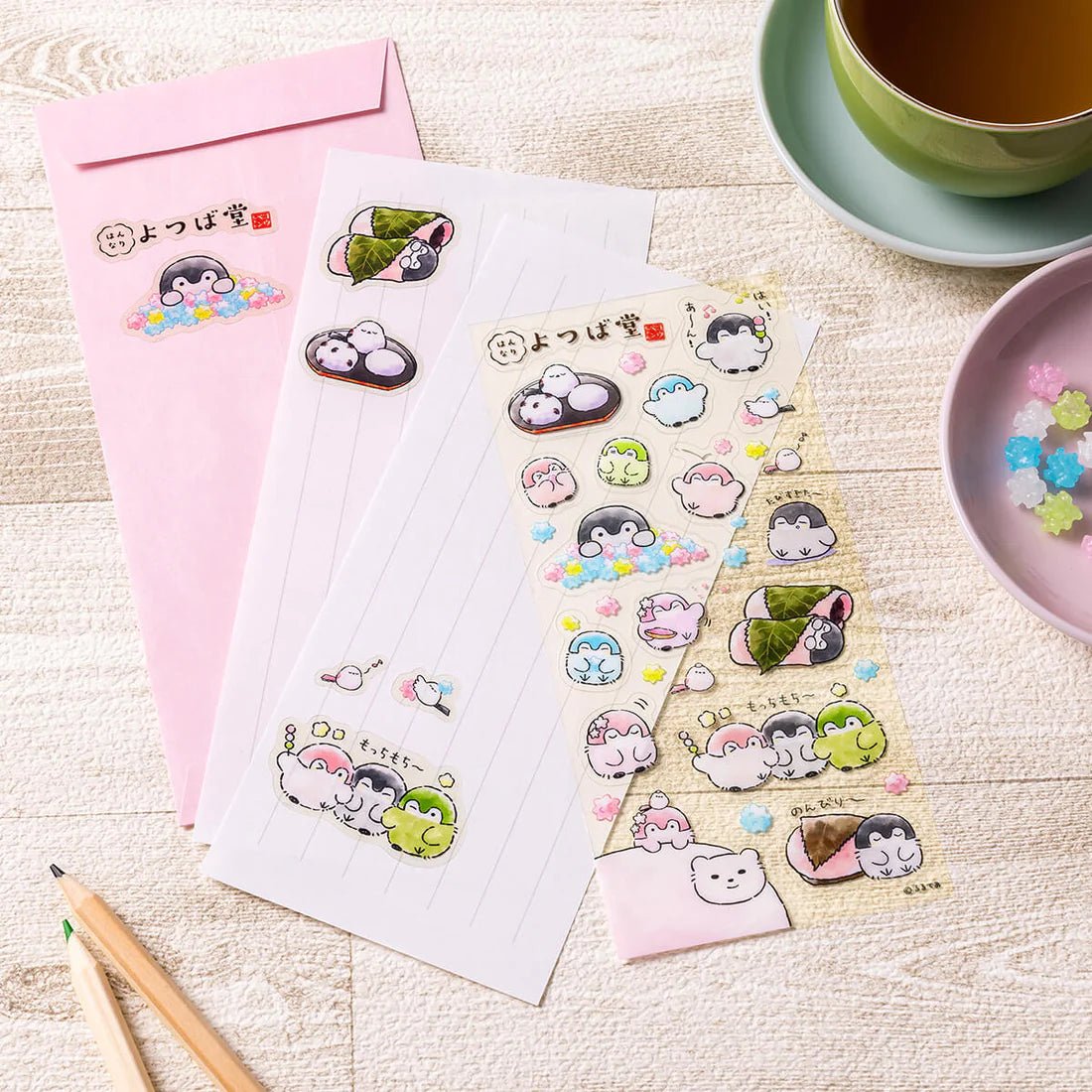 "Koupenchan Hannari Yotsuba - do" Sticker Sheet - Rosey’s Kawaii Shop