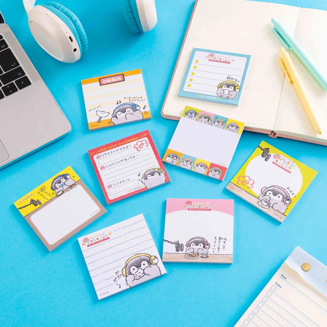 "Koupenchan Morning Sticky Notes" Blind Bag - Rosey’s Kawaii Shop