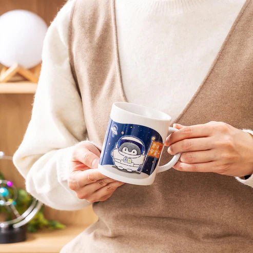 "Koupenchan Space Mission" Mug - Rosey’s Kawaii Shop