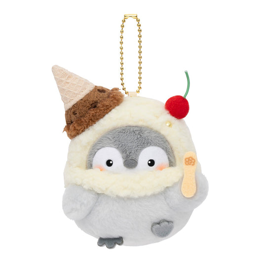 "Koupenchan Vanilla & Chocolate Ice Cream" Plush Keychain - Rosey’s Kawaii Shop