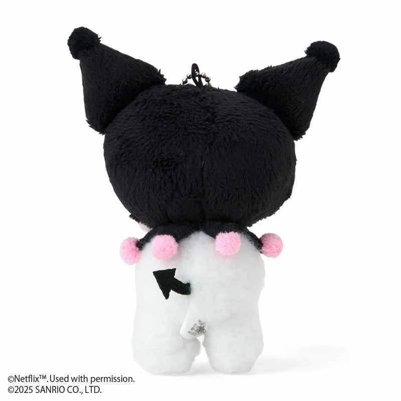 [KUROMI HEART] "My Melody & Kuromi NETFLIX Series" Plush Keychain - Rosey’s Kawaii Shop