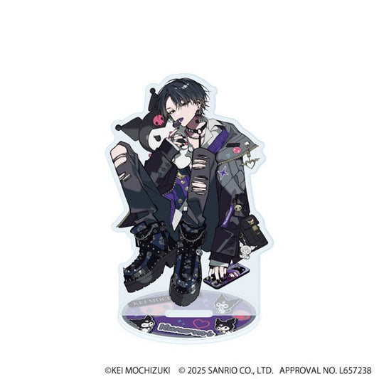 [KUROMI] "Kei Mochizuki x Sanrio" Acrylic Stand - Rosey’s Kawaii Shop
