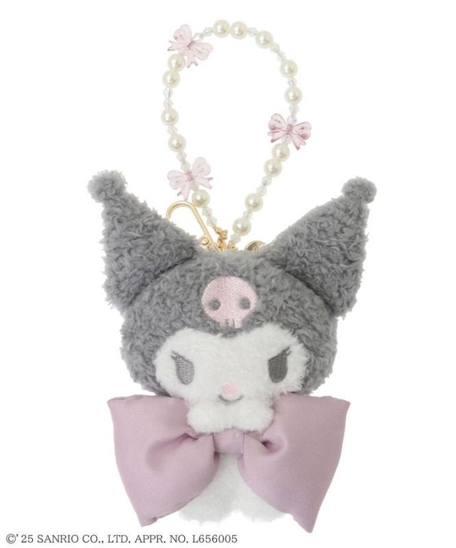 [KUROMI] "Maison de FLEUR x Sanrio" Plush Keychain - Rosey’s Kawaii Shop