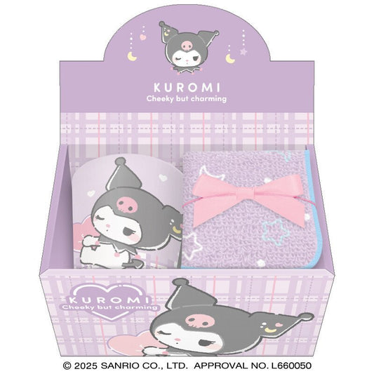 [KUROMI / Munyatto] "Sanrio Mug & Towel" Gift Set - Rosey’s Kawaii Shop