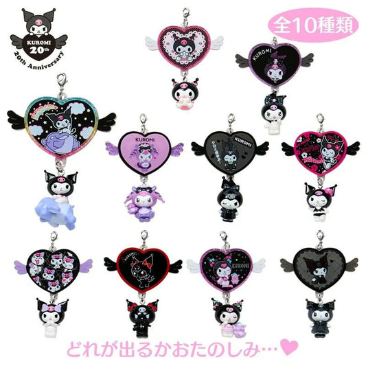 [KUROMI] "My Melody & Kuromi 50th & 20th Anniversaries Keychain" Blind Bag - Rosey’s Kawaii Shop