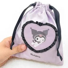 [KUROMI] "My Melody & Kuromi Angel" Drawstring Bag - Rosey’s Kawaii Shop