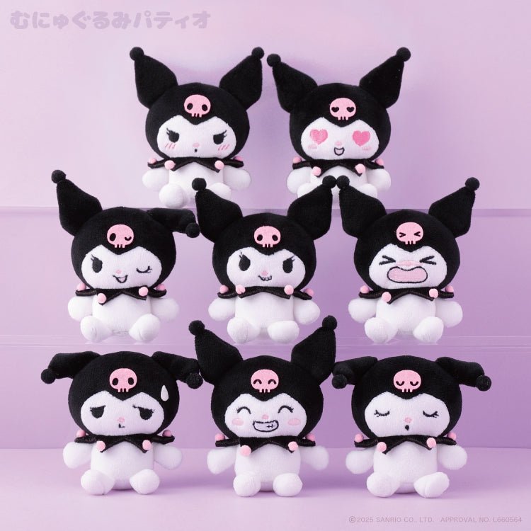 [KUROMI] "My Melody & Kuromi Emotion Plush Keychain" Blind Box - Rosey’s Kawaii Shop