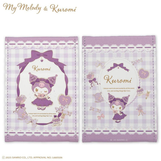 [KUROMI] "My Melody & Kuromi Lolita" Folding Mirror - Rosey’s Kawaii Shop