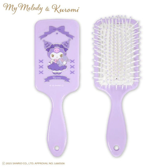 [KUROMI] "My Melody & Kuromi Lolita" Hair Brush - Rosey’s Kawaii Shop