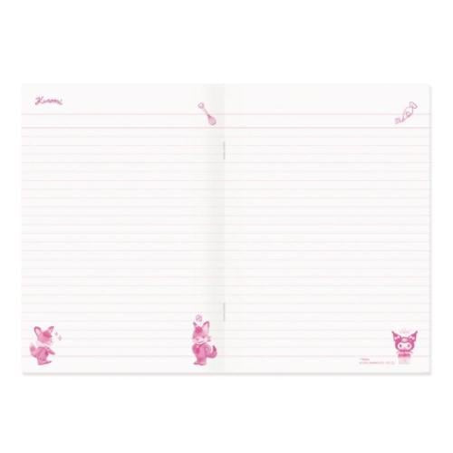 [KUROMI] "My Melody & Kuromi Netflix Series" A5 Notebook - Rosey’s Kawaii Shop