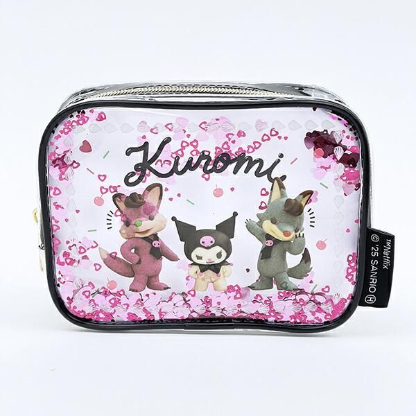 [KUROMI] "My Melody & Kuromi Netflix Series" Shaka Shaka Pouch - Rosey’s Kawaii Shop