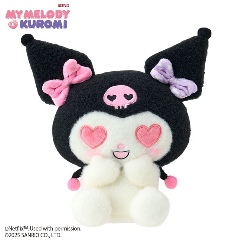 [KUROMI] "My Melody & Kuromi Netflix Series" SMALL Plush - Rosey’s Kawaii Shop