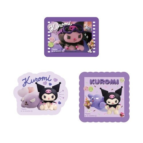 [KUROMI] "My Melody & Kuromi Netflix Series" Sticker Set - Rosey’s Kawaii Shop
