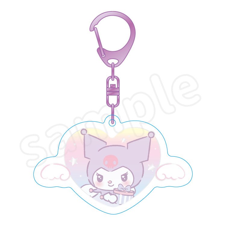 [KUROMI] "Sanrio Angel Kiratsuya" Acrylic Keychain - Rosey’s Kawaii Shop