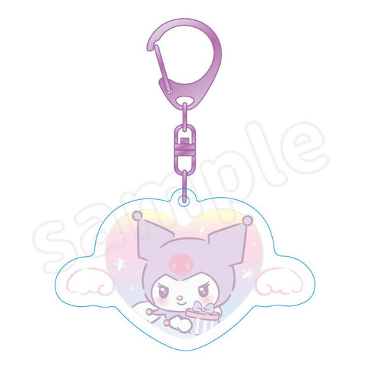 [KUROMI] "Sanrio Angel Kiratsuya" Acrylic Keychain - Rosey’s Kawaii Shop