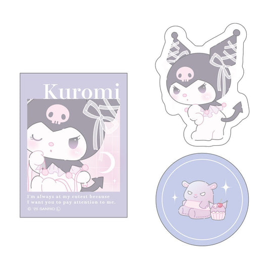 [KUROMI] "Sanrio Ballet Core" Clear Matte Sticker Set - Rosey’s Kawaii Shop