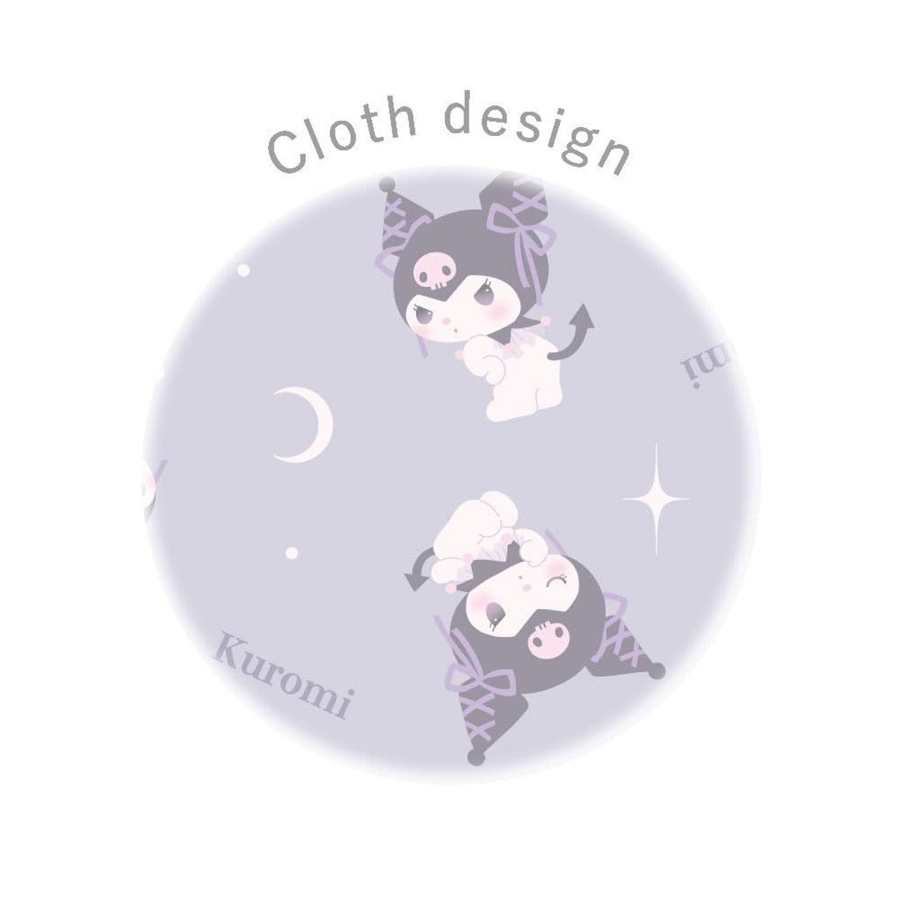 [KUROMI] "Sanrio Ballet Layered Scrunchie" - Rosey’s Kawaii Shop