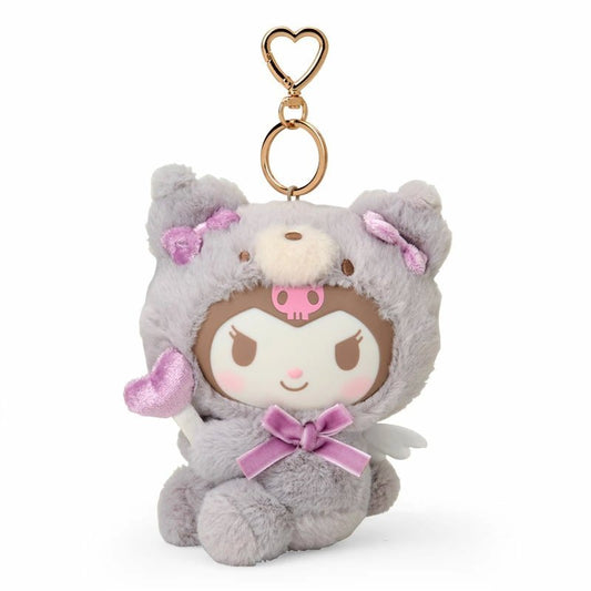 [KUROMI] "Sanrio Bear Kigurumi" Plush Keychain - Rosey’s Kawaii Shop